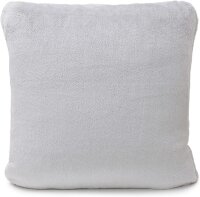 Gözze Kissenhülle Merino  50 x 50 cm silber