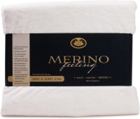 Gözze Wendewohndecke Merino 180 x 220 cm wollweiß