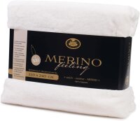 Gözze Wendewohndecke Merino 220 x 240 cm wollweiß