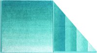 Frottierserie Colori Verlauf türkis Duschtuch (70 x 140 cm)