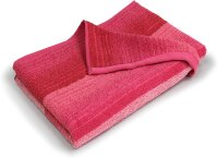 Frottierserie Colori Verlauf pink Duschtuch (70 x 140 cm)