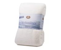 Gözze Kuscheldecke WOLKENWEICH Schaffellimitat 150 x 200 cm wollweiß (00)