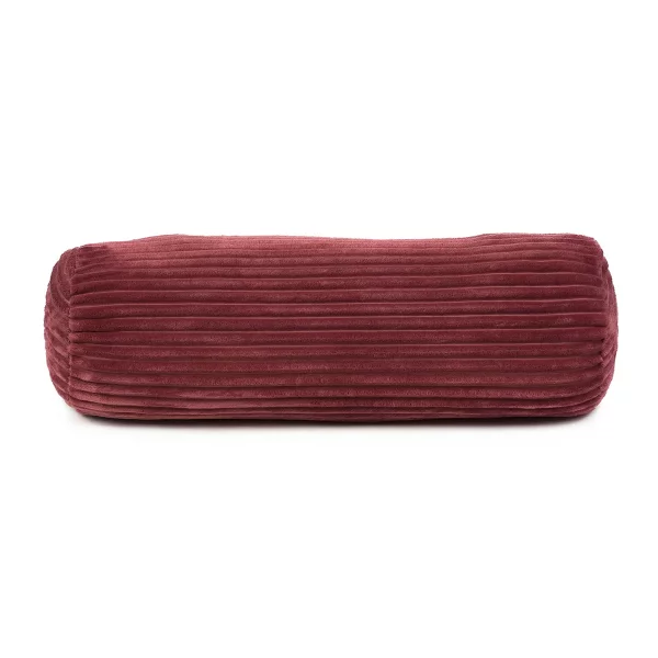 Gözze Kissenrolle Cord Optik mit Füllung 70 x 22 cm beere