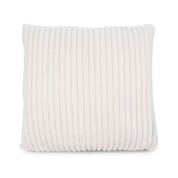 Gözze Kissen Cord Optik mit Füllung 50 x 50 cm wollweiß