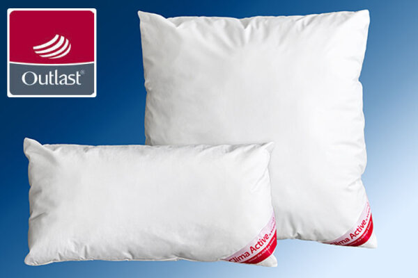 Kissen ungesteppt Clima Active by WALBURGA® 80 x 80 cm