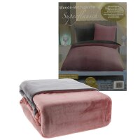 Bettwäsche Cashmere-Feeling Mikroflausch 135 x 200...