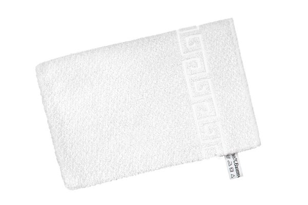 Frottierserie Athen kochfest weiß Waschhandschuh (17 x 24 cm)