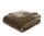 Gözze Kuscheldecke Cashmere-Feeling Premium 180 x 220 cm taupe (71)