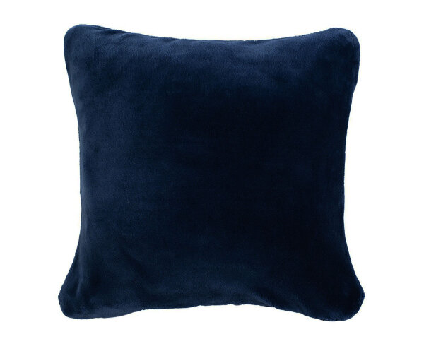 Gözze Kissenhülle Cashmere Feeling Premium marine (05)