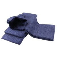 Mikrofaser Polier- u. Geschirrtücher 3er-Pack royalblau