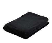 Kuscheldecke Memphis Premium schwarz 150 x 200 cm