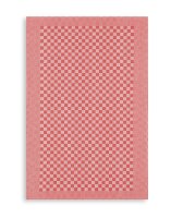 Kracht Grubenhandtuch Vollzwirn Baumwolle 45 x 70 cm rot