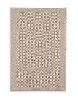 Kracht Grubenhandtuch Vollzwirn Baumwolle 45 x 70 cm beige