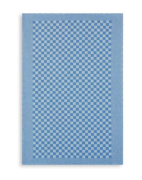 Kracht Grubenhandtuch Vollzwirn Baumwolle 45 x 70 cm blau