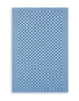 Kracht Grubenhandtuch Vollzwirn Baumwolle 45 x 70 cm blau
