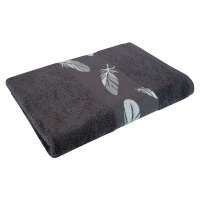 Dyckhoff Frottierserie Feder anthrazit Handtuch (50 x 100...