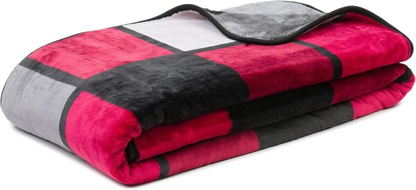 Gözze Kuscheldecke Cashmere-Feeling Antigua rot
