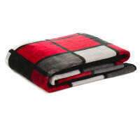 Gözze Kuscheldecke Cashmere-Feeling Antigua rot