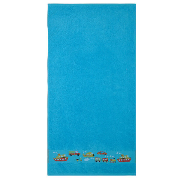 Kinderfrottierserie Auto Handtuch (50 x 100 cm)
