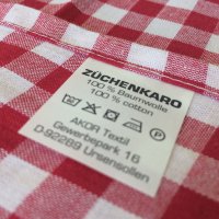 Tischwäsche Züchenkaro rustikal