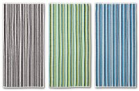Dyckhoff Frottierserie LINE Handtuch (50 x 100 cm) azur