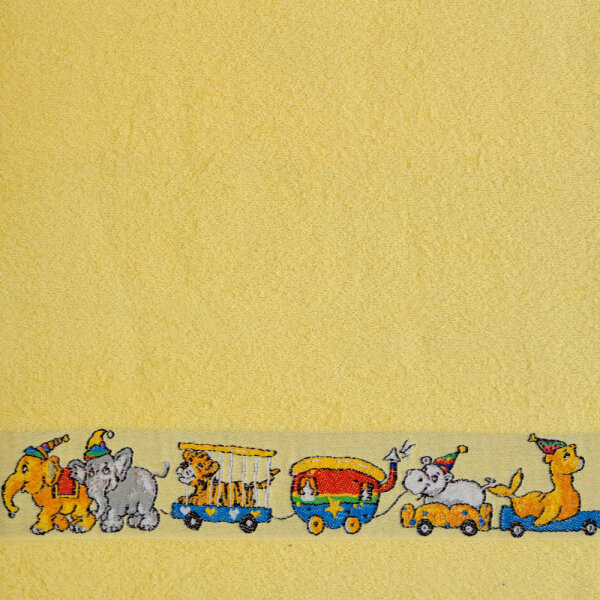 Kinderfrottierserie Zirkus Badetuch (100 x 100 cm) (RP)