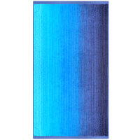 Frottierserie Colori Verlauf blau Duschtuch (70 x 140 cm)