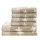 Frottierserie Stars sand Handtuch (50 x 100 cm)