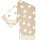 Frottierserie Stars sand Handtuch (50 x 100 cm)