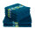 Frottierserie Eule Modern petrol Handtuch (50 x 100 cm)