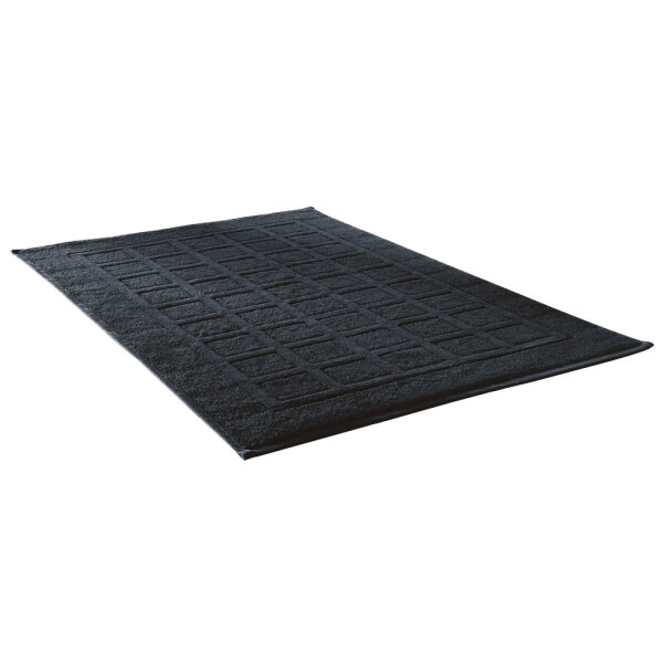 Frottierserie Planet GOTS Badvorleger 50 x 80 cm anthrazit (101)