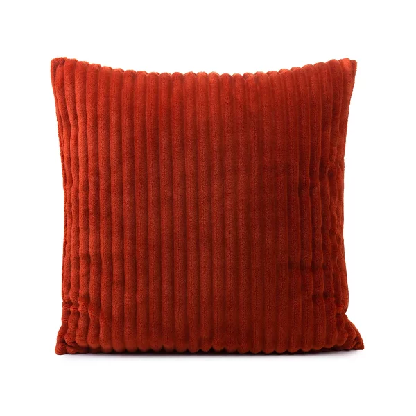 Gözze Kissen Cord Optik mit Füllung 50 x 50 cm zimt