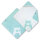 Dyckhoff Kinder-Frottierserie Friends BEAR mint Kapuzentuch (100 x 100 cm)