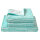 Dyckhoff Frottierserie PANELS Handtuch (50x100 cm) mint (324)
