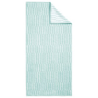 Dyckhoff Frottierserie PANELS Duschtuch (70x140 cm) mint...