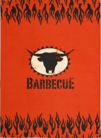 Geschirrtuch Halbleinen Barbecue BBQ