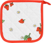 Topflappen Erdbeere