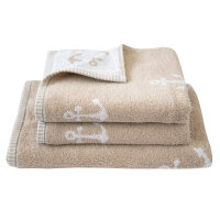 Frottierserie MARITIM Nautik Handtuch (50x100 cm) greige (220)