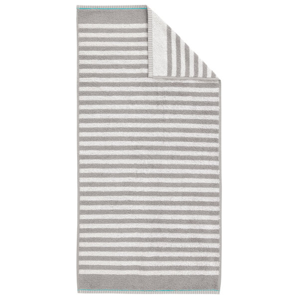 Frottierserie MARITIM Sea Stripe Handtuch (50x100 cm) kiesel (109)