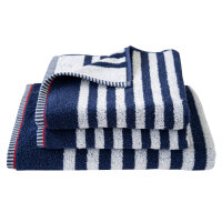 Frottierserie MARITIM Sea Stripe Duschtuch (70x140 cm) navy (414)