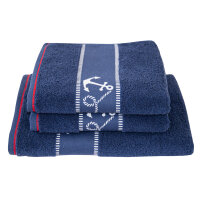 Frottierserie MARITIM Voyage Duschtuch (70x140 cm) navy (414)