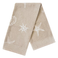 Frottierserie Seashell beige Duschtuch (70 x 140 cm)