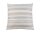 Kissenhülle Taylor Chenille-Streifenlook 40 x 40 cm taupe