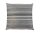 Kissenhülle Taylor Chenille-Streifenlook 50 x 50 cm anthrazit