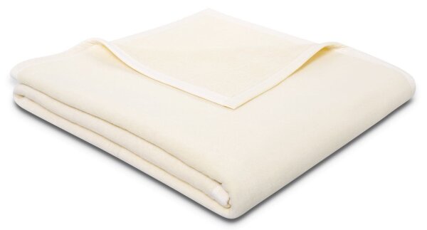 Cotton Sense Baumwolldecke uni 150 x 200 cm natur